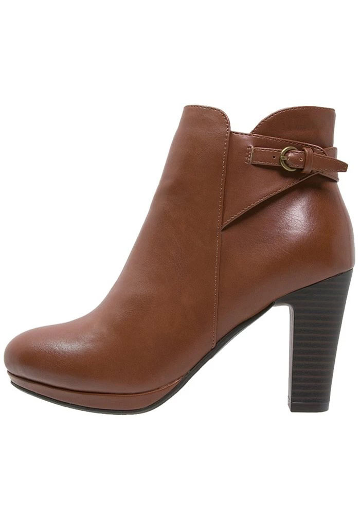 Bottines ANNA FIELD Anna Field High Heeled Ankle Boots Marron Femme | GJU-7574358